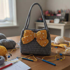 Tote Bag + Sunny Bow-Tie